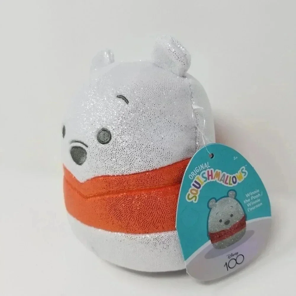 Winnie the Pooh squishmallow collectable womens silver red 100 Disney bag purse